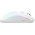 Glorious Model O 2 Wireless Hybrid 2.4GHz & Bluetooth 68g Superlight Long Battery Life 26k BAMF 2.0 Sensor RGB Ambidextrous 6 Buttons - Matte White