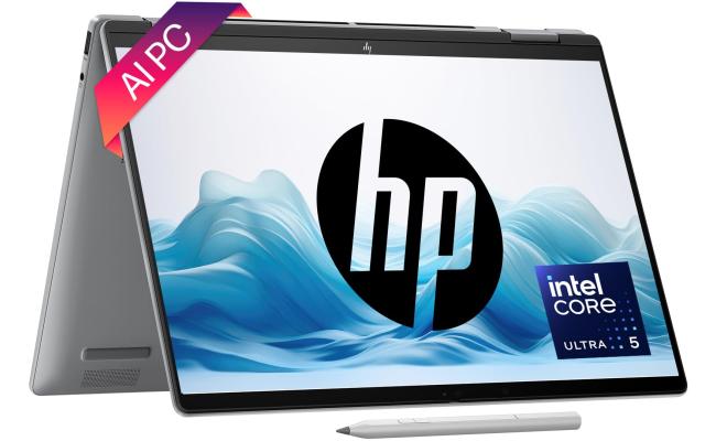 HP Pavilion X360 14 (2024) 14-ek2007ne NEW Intel Core 5 10-Cores 2-in-1 Touch Display w/ 360° Touch Display & Fast Charge - Silver HP Pavilion X360 14 (2024) 14-ek2007ne NEW Intel Core 5 10-Cores 2-in-1 Touch Display w/ 360° Touch Display & Fast Charge - Silver
