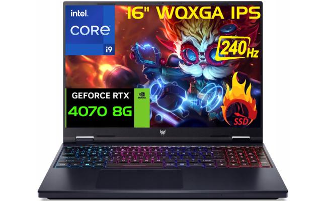 Acer Predator Helios Neo 16 (2024) NEW 14Gen Intel Core i9 14900HX 24-Cores w/ Nvidia RTX 4070 8GB DDR6 & 2.5K IPS 240Hz Display - Abyssal Black Acer Predator Helios Neo 16 (2024) NEW 14Gen Intel Core i9 14900HX 24-Cores w/ Nvidia RTX 4070 8GB DDR6 & 2.5K IPS 240Hz Display - Abyssal Black