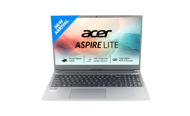 Acer Aspire Lite AL15-31P (2023) NEW Intel Celeron N4500 2-Cores w/ 8GB Ram & IPS Full HD Display - Silver
