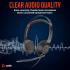Poly Blackwire 5220 Stereo Headset 32mm Driver Size Omnidirectional Microphone Style, 3.5mm Plug + USB-C & USB-A Adapter Connectivity, Black