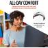 Poly Blackwire 5220 Stereo Headset 32mm Driver Size Omnidirectional Microphone Style, 3.5mm Plug + USB-C & USB-A Adapter Connectivity, Black