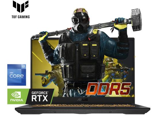 ASUS TUF F17 (2023) NEW FX707VU 13Gen Intel Core i7 10-Cores w/ Nvidia RTX 4050 6GB DDR6 & IPS 144Hz Display - Mecha Gray