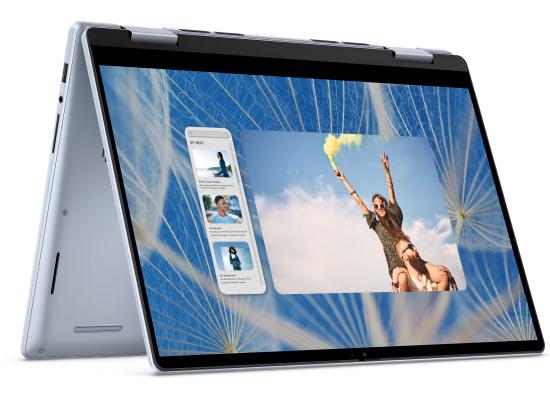 DELL Inspiron 14 7440 (2024) NEW Intel Core 5 10-Cores 2-in-1 Touch Display w/ 360° Touch Display & Fast Charge - Ice Blue