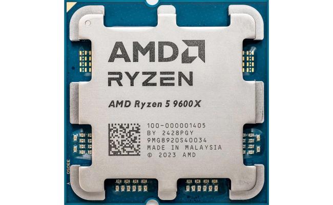 AMD RYZEN 5 9600X 6-Core 3.9GHz (5.4 GHz Max Boost) 38MB Cache AM5 Desktop Processor , Tray AMD RYZEN 5 9600X 6-Core 3.9GHz (5.4 GHz Max Boost) 38MB Cache AM5 Desktop Processor , Tray