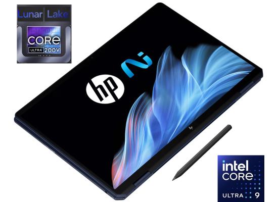 HP OmniBook Ultra Flip (2024) 14-fh0004ne NEW Intel Core Ultra 9 Gen II 288V EVO Next Gen AI w/ 2.8K OLED 120Hz 360° Touch Display - Athmospheric Blue