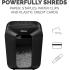 Fellowes Powershred LX50 9-Sheet Cross-Cut Level P-4 Security Grade 4.4-Gallon Bin Paper Shredder