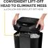 Fellowes Powershred LX50 9-Sheet Cross-Cut Level P-4 Security Grade 4.4-Gallon Bin Paper Shredder