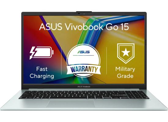 ASUS Vivobook 15 E1504GA (2023) 13th Gen Intel Core i3 8-Cores w/ Fast Charge & IPS Full HD Display - Green Gray
