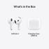 Apple AirPods 4 Wireless Earbuds Personalized Spatial Audio Sweat & Water Resistant USB-C Charging Case H2 Chip Up to 30 Hours of Battery Life Apple AirPods 4 Wireless Earbuds Personalized Spatial Audio Sweat & Water Resistant USB-C Charging Case H2 Chip Up to 30 Hours of Battery Life