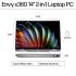 HP Envy X360 14 (2024) 14-fa0013dx NEW AMD Ryzen 5 8640HS 6-Cores Built-in AI 2-in-1 Touch Display w/ 360° Touch Display & Fast Charge - Glacier Silver