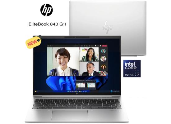 HP NEW EliteBook 840 G11 (2024) Intel Core Ultra 7 10-Cores AI-Enhanced Light & Powerful For Secure Enterprise Business - Silver