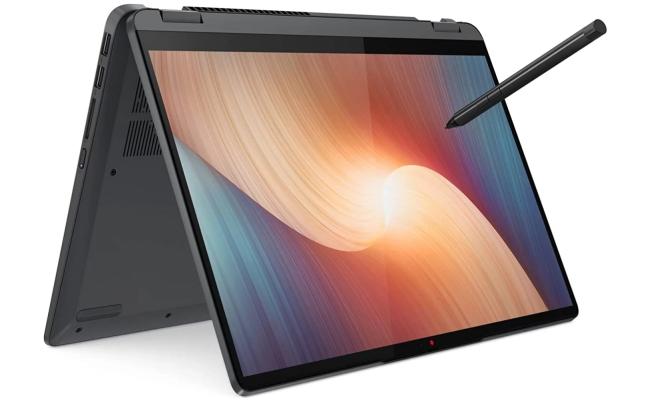 Lenovo Flex 5 (14) NEW 5Gen AMD Ryzen 5 8-Cores Touch 2-in-1 Touch Display w/ 360° Display & Fast Charge - Storm Grey