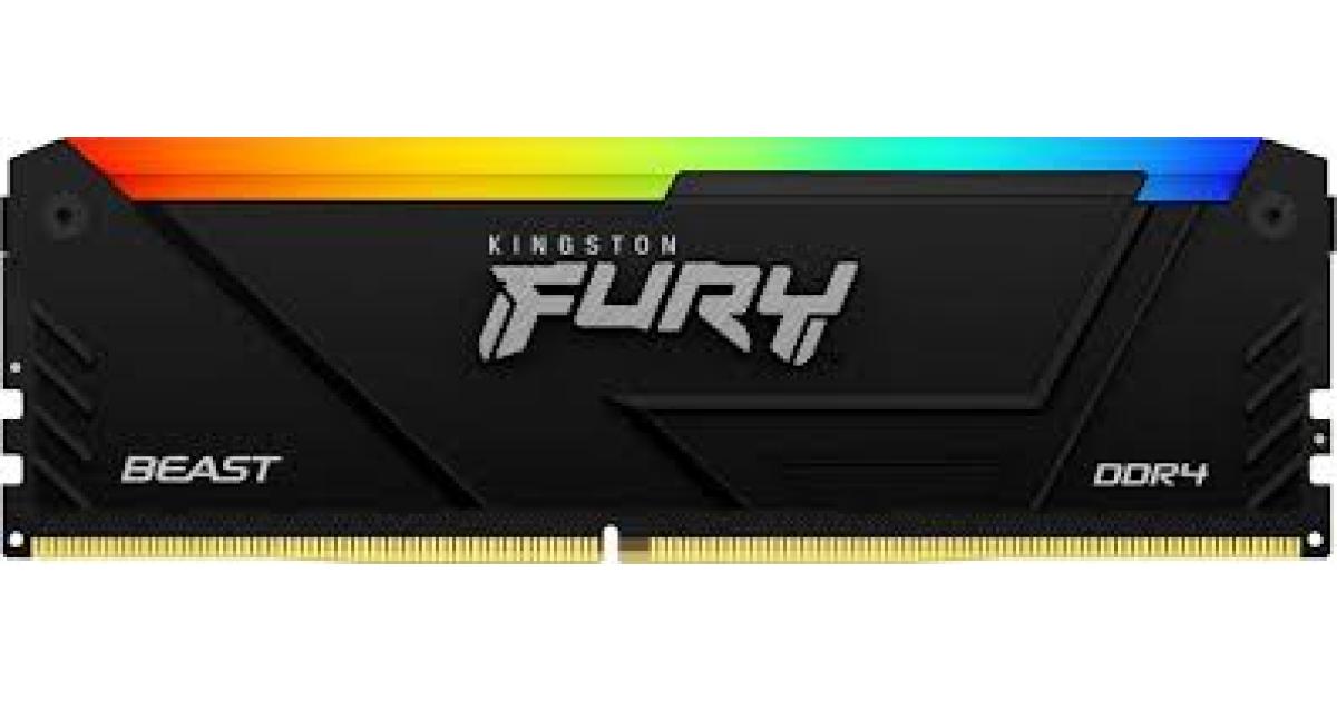 Kingston FURY Beast RGB 16GB (1 x 16GB) 5200MHz DDR5 Desktop