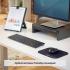Fellowes Microban Mouse Mat in Black with Antibacterial Protection Layer - Black