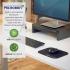 Fellowes Microban Mouse Mat in Black with Antibacterial Protection Layer - Black