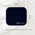 Fellowes Microban Mouse Mat in Black with Antibacterial Protection Layer - Black