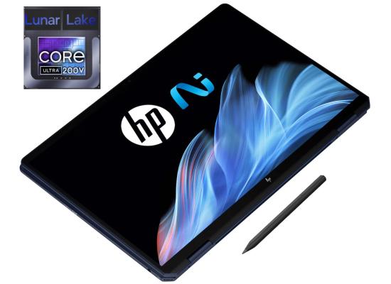 HP OmniBook Ultra Flip (2024) 14-fh0003ne NEW Intel Core Ultra 7 Gen II 256V EVO Next Gen AI w/ 2.8K OLED 120Hz 360° Touch Display - Athmospheric Blue