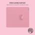 Razer Strider Hybrid Mouse Mat a Soft Base & Smooth Glide Anti-Fraying Stitched Edges -Quartz Pink