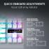 Razer Huntsman V3 Pro TKL Esports Analog Optical Switches Rapid Trigger & Adjustable Actuation Media Keys & Dial Doubleshot PBT Keycaps Wrist Rest - White