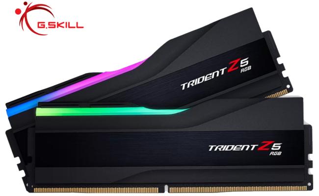 GSKILL NEW Trident Z5 RGB Series 32GB (2 x 16GB) PC RAM DDR5 7200 Desktop Memory - Black GSKILL NEW Trident Z5 RGB Series 32GB (2 x 16GB) PC RAM DDR5 7200 Desktop Memory - Black