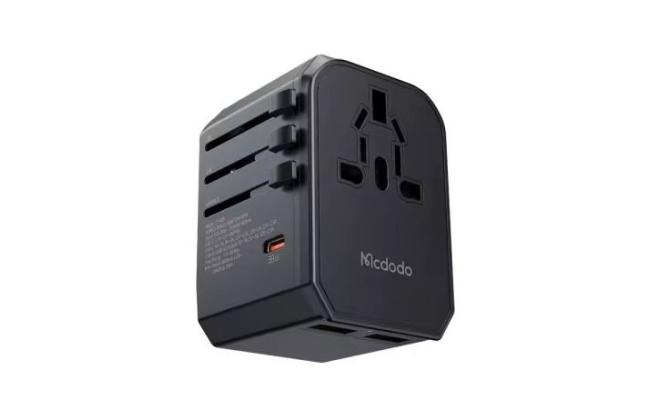Mcdodo CP-4290 PD 33W PD Universal Travel Adapter - Black