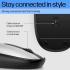 HP 245 Bluetooth Mouse Swift Pair 1600DPI Accurate Tracking Slim Portable 2-Year Battery For Windows & Mac - Black