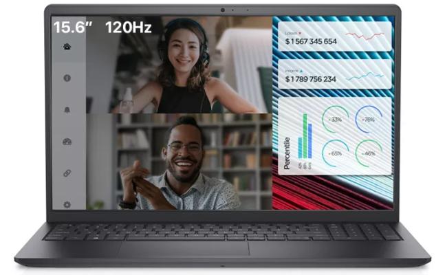 Vostro 3520 (2022) NEW 12Gen Intel Core i3 6-Core w/ Full HD 120Hz Display - Black