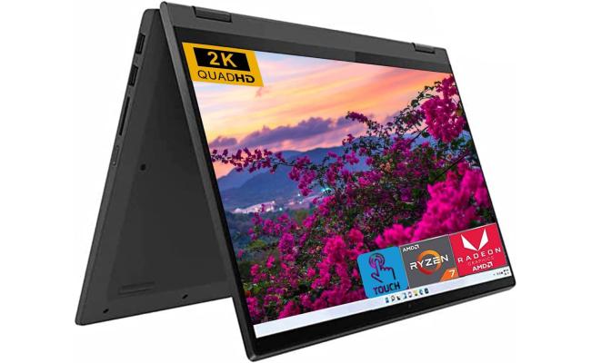 Lenovo Flex 5 (14) 2022 NEW 5Gen AMD Ryzen 7 8-Cores Touch 2-in-1 Laptop w/ 2.2K IPS Display - Storm Grey