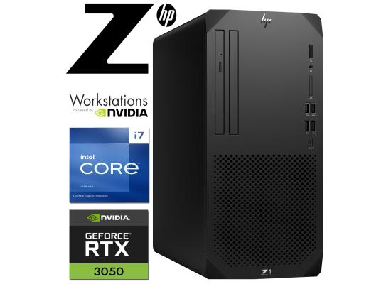 HP Z1 G9 Workstation (2023) 13Gen Intel Core i7 16-Cores For Designing, Editing & Even Gaming w/ Nvidia RTX 3050 6GB - Black