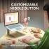 Logitech Pebble 2 M350s Slim Bluetooth Lightweight Customizable Button Quiet Clicks Easy-Switch For Windows & macOS - Black