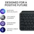 Logitech MX Keys S Bluetooth Low Profile Fluid Precise Quiet Typing Programmable Keys Backlighting Rechargeable For Windows & Mac Arabic / English Layout
