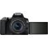Canon EOS 250D 24.1 MP DSLR Camera w/ EF-S 18-55mm f/3.5-5.6 III Lens - Black