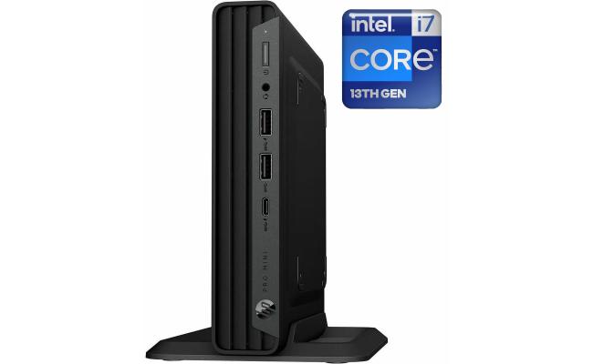 HP Pro Mini 400 G9 (2023) 13Gen Intel Core i7 16-Cores Mini Size Commercial-Grade Performance Upgradable Design - Black HP Pro Mini 400 G9 (2023) 13Gen Intel Core i7 16-Cores Mini Size Commercial-Grade Performance Upgradable Design - Black
