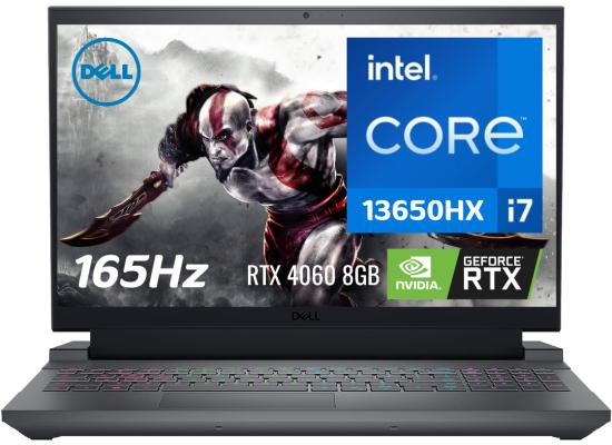Dell G15 5530 Gaming (2023) NEW 13Gen Intel Core i7 13650HX 14-Cores w/ Nvidia RTX 4060 8GB DDR6 & HUGE Battery & IPS 165Hz Display