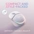 Logitech G705 Wireless Bluetooth Customizable LIGHTSYNC RGB Lighting Lightspeed Lightweight 8,200 dpi 40-hr battery PC/Mac/Laptop - White Mist