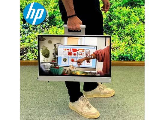 HP Envy Move All-in-One 24-cs0002ne (2023) 13Gen Intel Core i5 10-Cores M ovable & Rechargeable w/ IPS 2K 24" Touch Screen - White