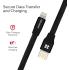 Promate Coiline-i Auto-Rolling Lightning Cable Durable Aluminium Alloy Auto-Rolling Reversible USB-A to Lighting 2A Fast Charge & Sync 1.2m Cord