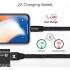 Promate Coiline-i Auto-Rolling Lightning Cable Durable Aluminium Alloy Auto-Rolling Reversible USB-A to Lighting 2A Fast Charge & Sync 1.2m Cord