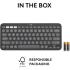 Logitech Pebble Keys 2 K380s Multi-Device Bluetooth Customizable Shortcuts Slim & Portable For Windows, macOS & Android Arabic / English