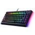Razer BlackWidow V4 75% Mechanical Hot-swappable Compact & Durable Chroma MF Roller & Media Keys Wrist Rest Orange Tactile Switches - Black