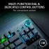 Razer Huntsman V3 Pro TKL Esports Analog Optical Switches Rapid Trigger & Adjustable Actuation Media Keys & Dial Doubleshot PBT Keycaps Wrist Rest - Black