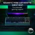 Razer Huntsman V3 Pro TKL Esports Analog Optical Switches Rapid Trigger & Adjustable Actuation Media Keys & Dial Doubleshot PBT Keycaps Wrist Rest - Black