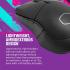 Cooler Master MM311 Wireless Gaming Mouse Adjustable 10,000 DPI Palm|Claw Grip PixArt Optical Sensor PTFE Feet RGB Lighting - Black