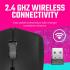 Cooler Master MM311 Wireless Gaming Mouse Adjustable 10,000 DPI Palm|Claw Grip PixArt Optical Sensor PTFE Feet RGB Lighting - Black