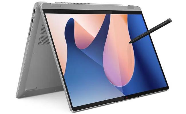Lenovo Flex 5 16 (2023) NEW 7Gen AMD Ryzen 7 8-Cores Touch 2-in-1 Laptop Powerful Performance - Arctic Grey