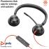 Poly Blackwire 3320 Wired Dual-Ear Boom Mic USB-A Noise-Canceling Mic For PC & Mac Works with Teams (Certified) Poly Blackwire 3320 Wired Dual-Ear Boom Mic USB-A Noise-Canceling Mic For PC & Mac Works with Teams (Certified)