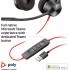 Poly Blackwire 3320 Wired Dual-Ear Boom Mic USB-A Noise-Canceling Mic For PC & Mac Works with Teams (Certified) Poly Blackwire 3320 Wired Dual-Ear Boom Mic USB-A Noise-Canceling Mic For PC & Mac Works with Teams (Certified)