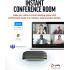 Poly Sync 10 USB SpeakerPhone Two-in-One Portable Speaker for Audio/Video Conference Calls & Music USB Powered Dual-Mic Works with Teams, Zoom, Google