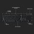 Logitech G413 SE Full-Size Mechanical Backlit Tactile Mechanical Switches Anti-Ghosting For Windows & macOS - Black Aluminum Logitech G413 SE Full-Size Mechanical Backlit Tactile Mechanical Switches Anti-Ghosting For Windows & macOS - Black Aluminum
